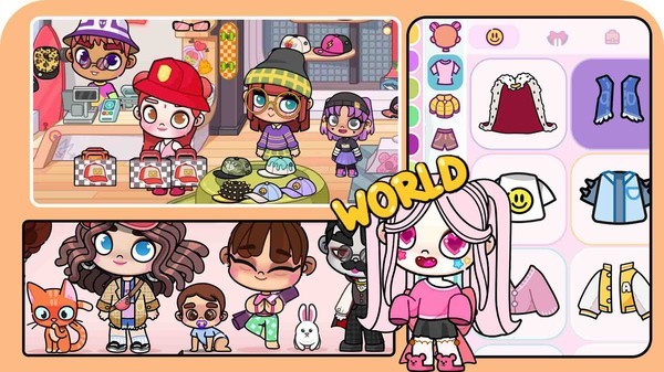 凡达孩童世界装扮游戏