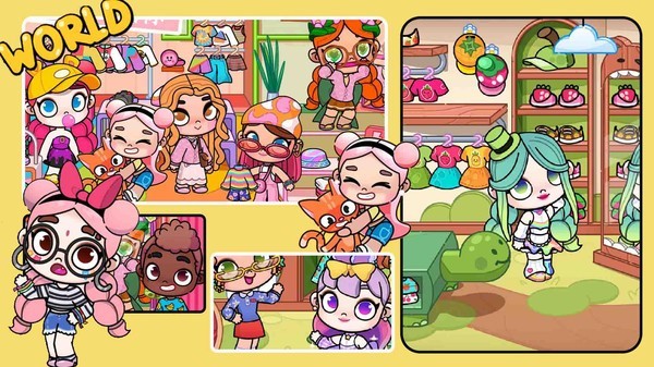 凡达孩童世界装扮游戏