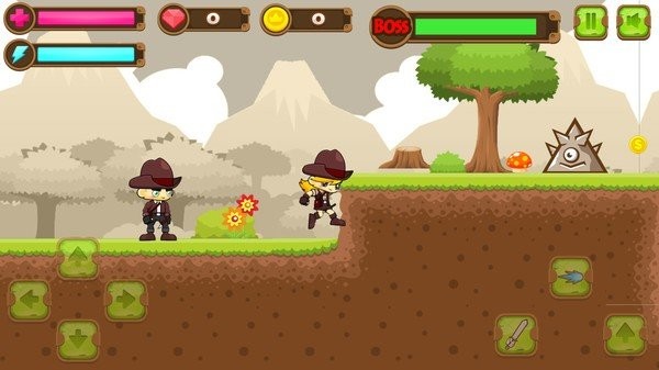 牛仔激情冒险游戏