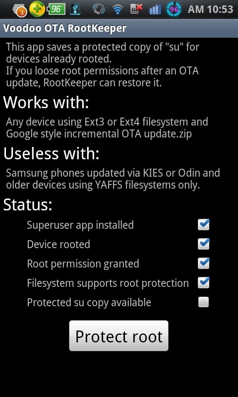 巫毒root守护神器