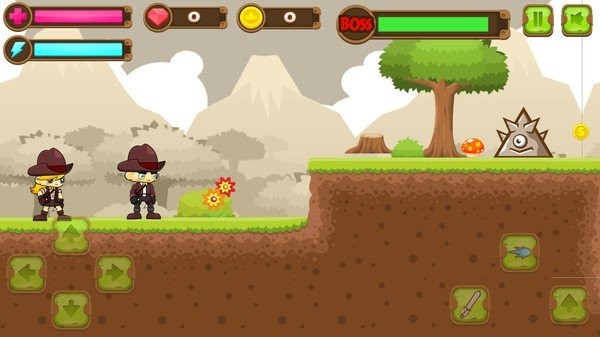 牛仔激情冒险游戏