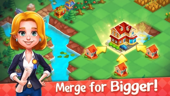 合并梦想小镇游戏(merge farmtown)