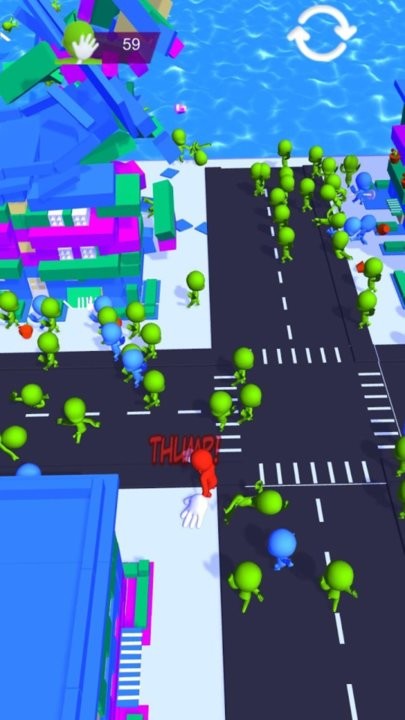 拥挤城市街头乱斗手机版