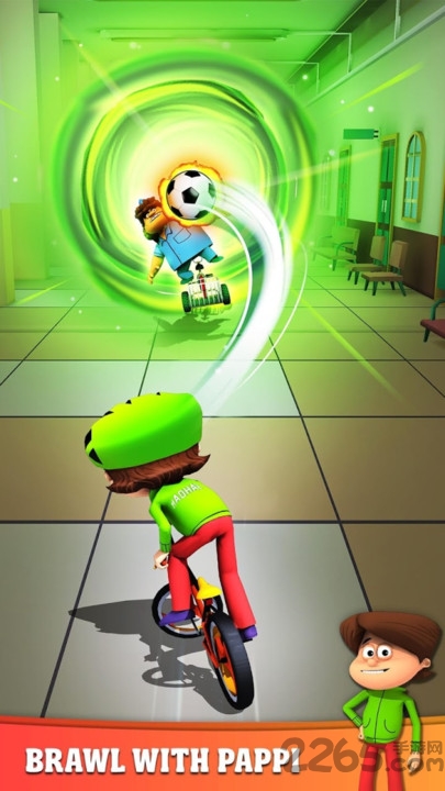 小轮车跑酷游戏