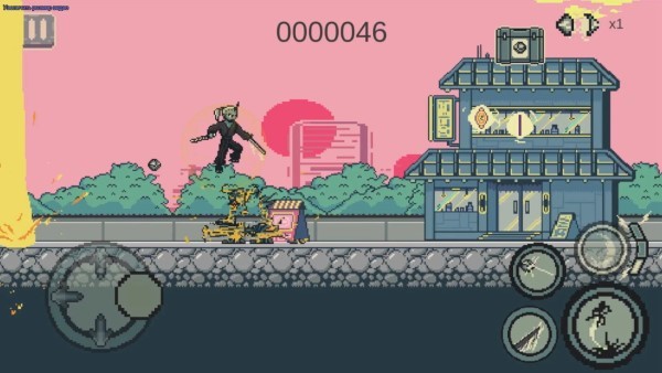 武士闪光跑酷游戏