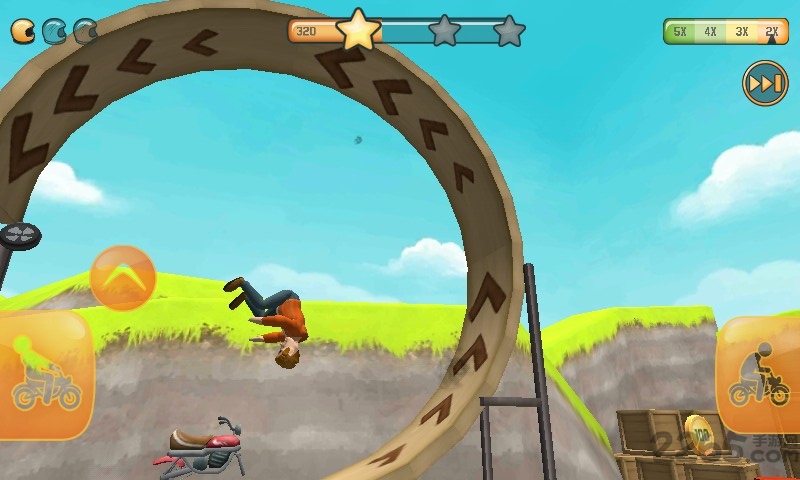 极难特技摩托手机版