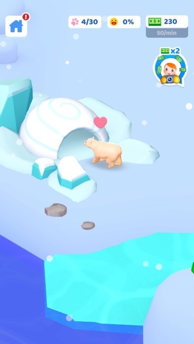 冰雪动物救助大亨游戏