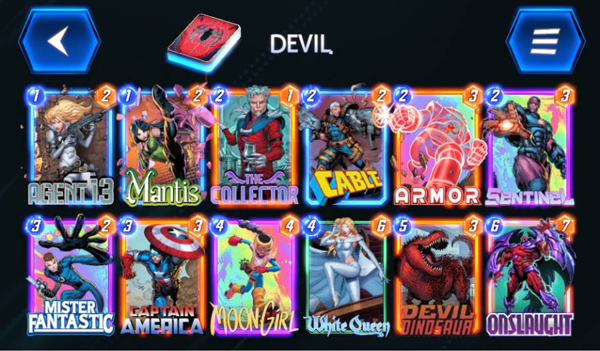 漫威终极逆转卡组推荐 漫威终极逆转卡组推荐