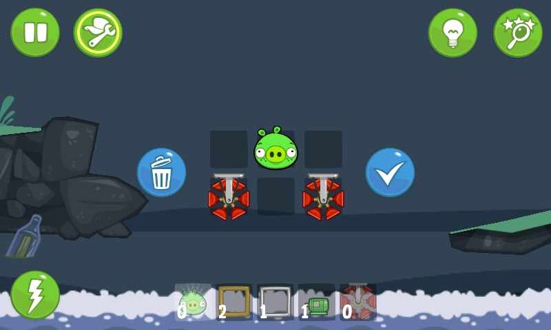 捣蛋猪hd豪华版破解版(bad piggies)