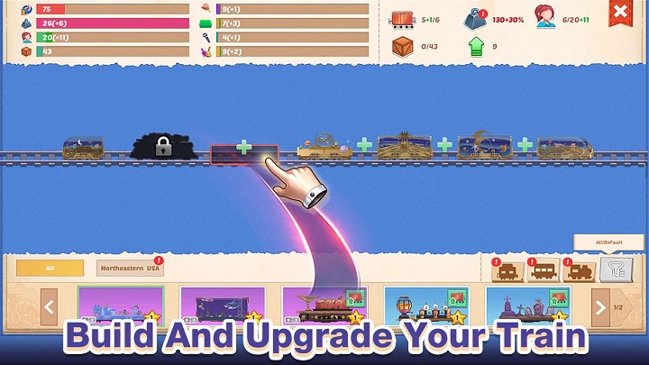 大铁路时代火车游戏