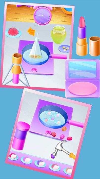我的蛋糕化妆盒制作游戏
