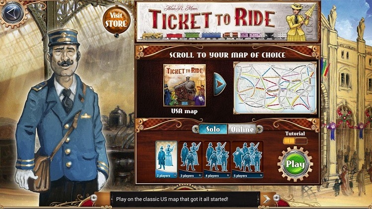 车票之旅app(ticket to ride)