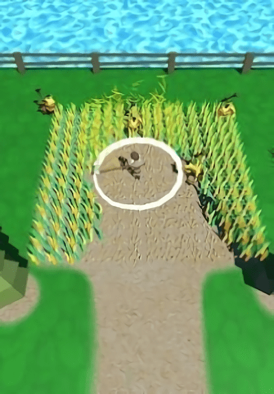 镰刀割草游戏(grass cutter)