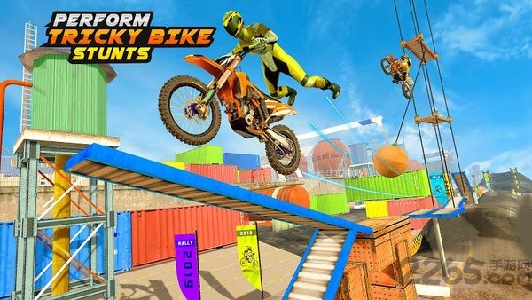 越野特技摩托赛最新版(Trail Bike Racing Tricky Stunts)