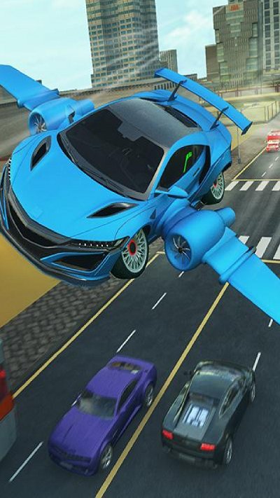 终极飞行汽车游戏