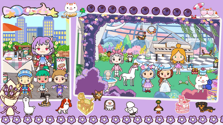 托卡小屋迷你城堡游戏