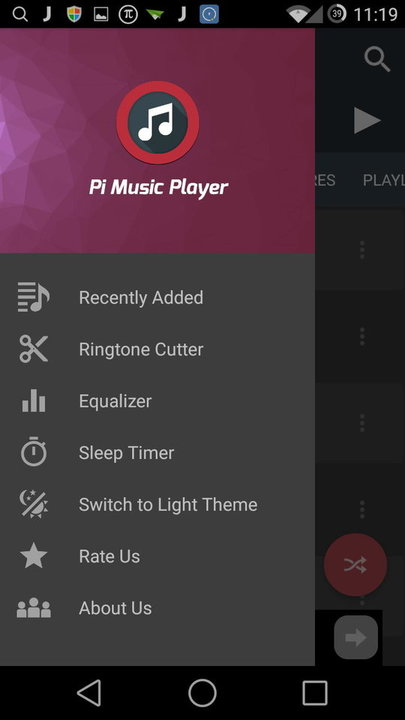 pi音乐播放器汉化版(pi music player apk)