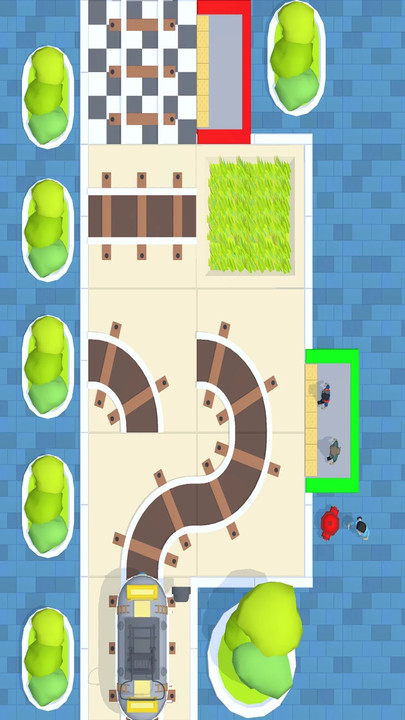 铁路拼图小游戏